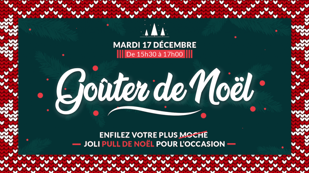 Gouter Noel Espace corworking à Clermont-Ferrand