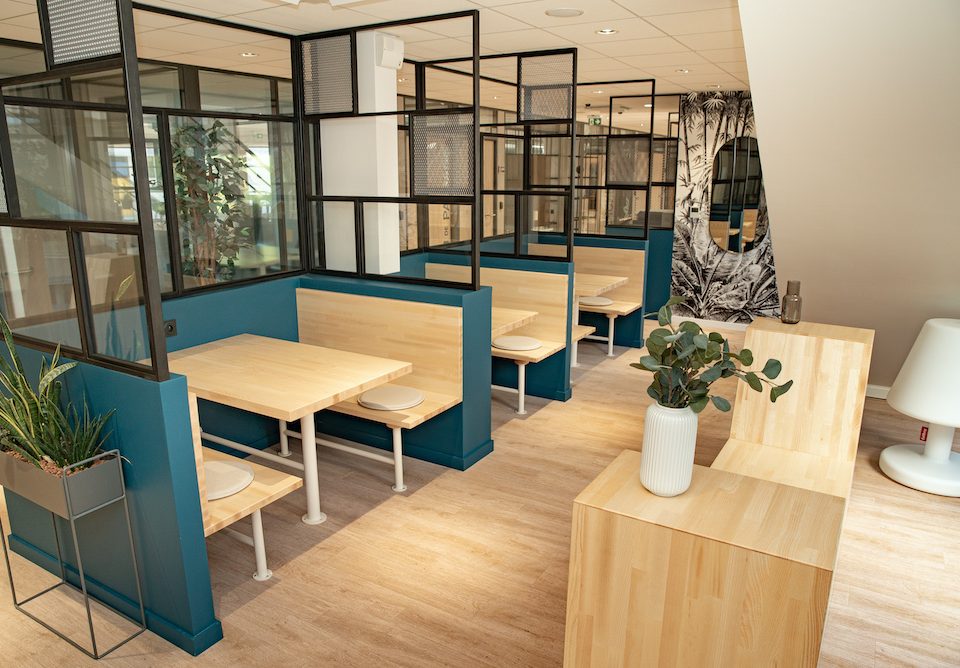 Espace de travail coworking