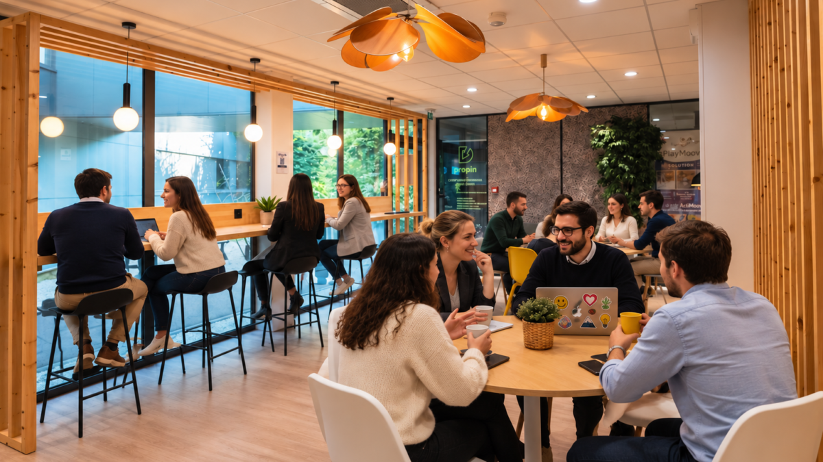 Espace de coworking