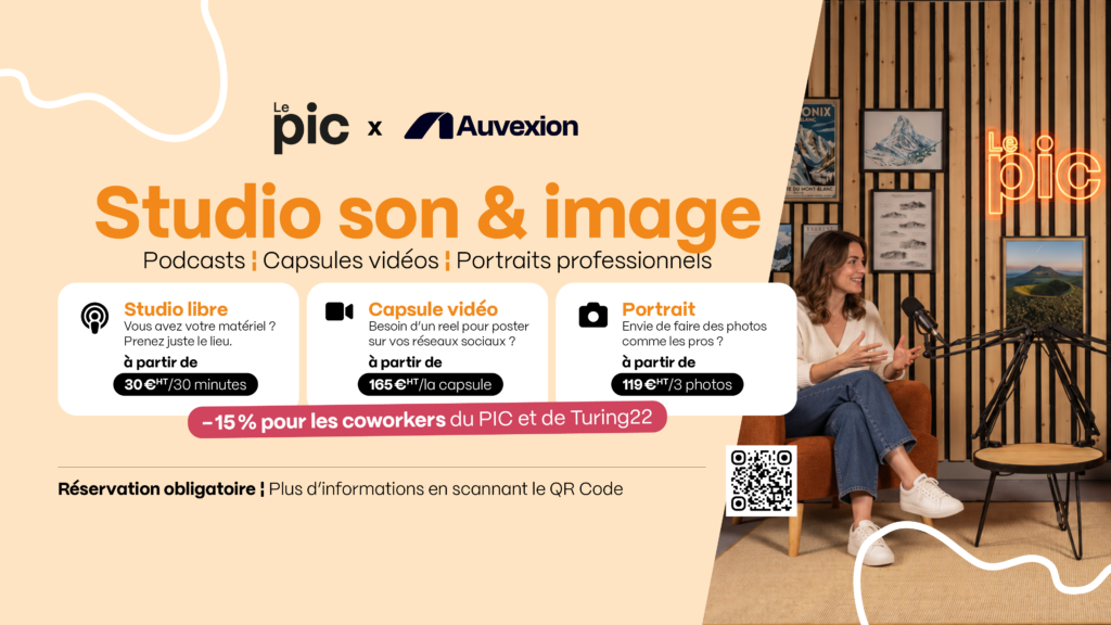 studio son et image du PIC à Clermont-Ferrand